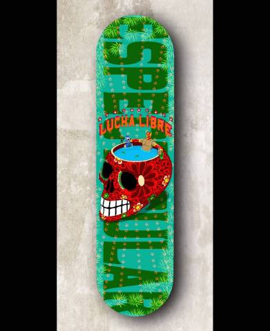 Skateboard lucha libre